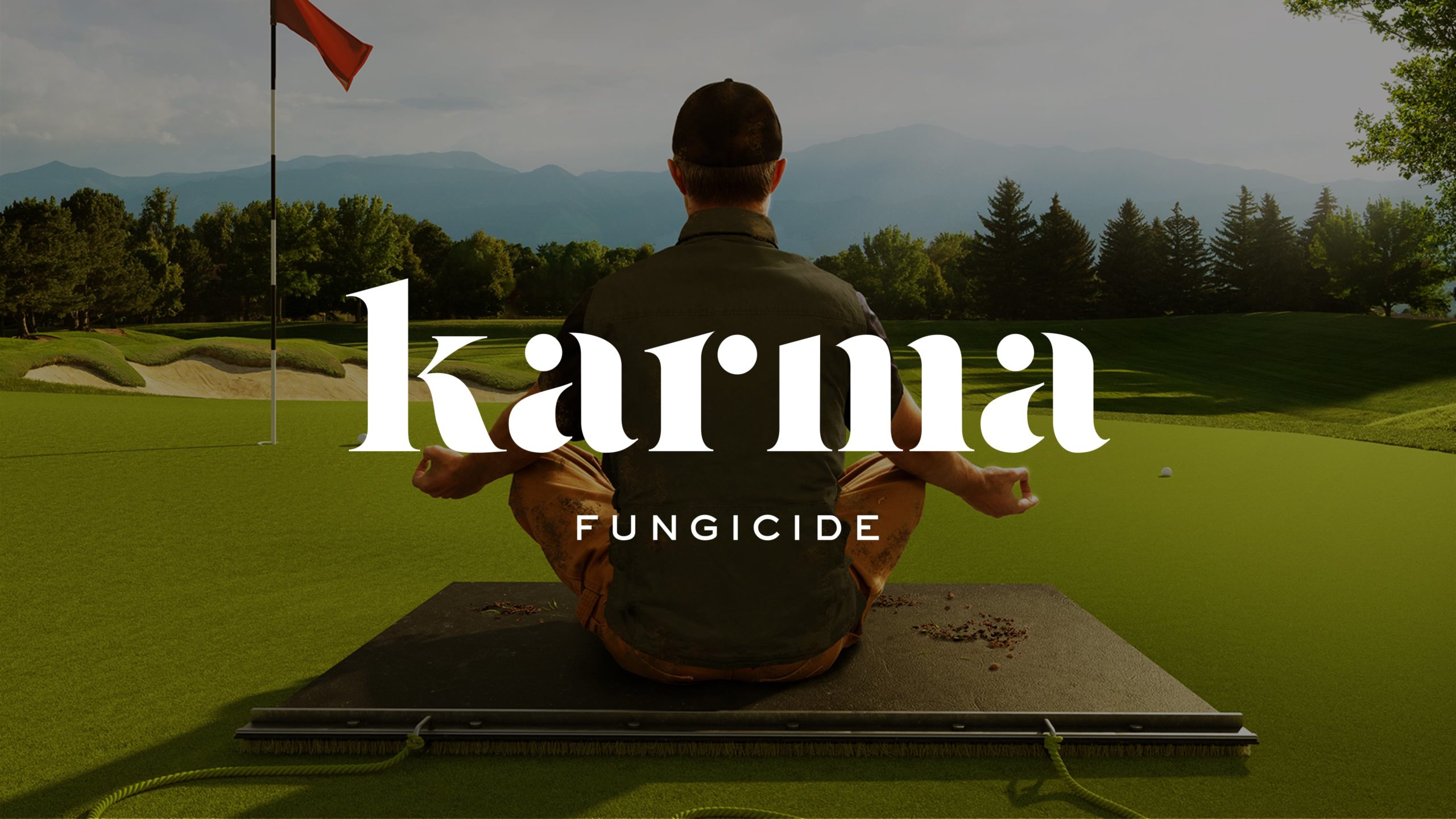 Groundskeeper Sitting and Meditating on Golf Course | Sipcam USA, Inc.