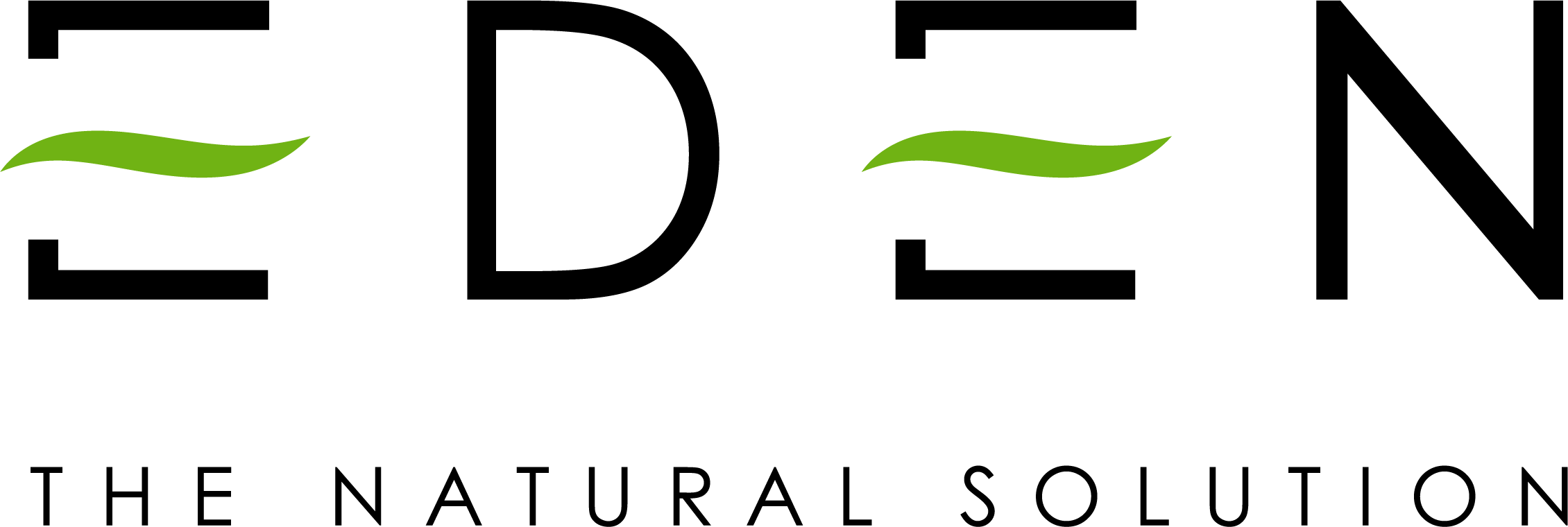 'Eden. The Natural Solution' logo.